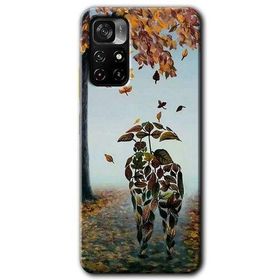 Xiaomi Redmi Note 11T Doğadan Aşk Baskılı Uyumlu Silikon Kılıf