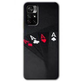 Xiaomi Redmi Note 11T Full As Baskılı Uyumlu Silikon Kılıf