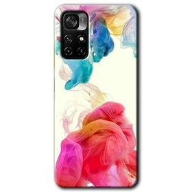 Xiaomi Redmi Note 11T Gökkuşağı Color Baskılı Uyumlu Silikon Kılıf