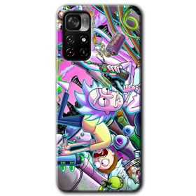 Xiaomi Redmi Note 11T Graffiti Çizgi Film Baskılı Uyumlu Silikon Kılıf