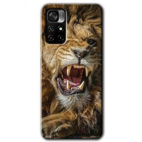 Xiaomi Redmi Note 11T Lion King Baskılı Uyumlu Silikon Kılıf