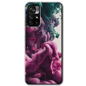 Xiaomi Redmi Note 11T Liquid Cloud Baskılı Uyumlu Silikon Kılıf