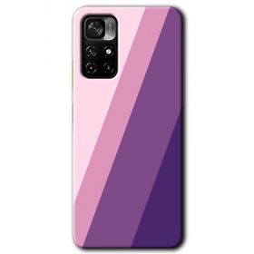 Xiaomi Redmi Note 11T Oblique Baskılı Uyumlu Silikon Kılıf