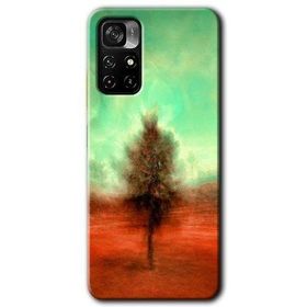 Xiaomi Redmi Note 11T Outlines Paint Baskılı Uyumlu Silikon Kılıf