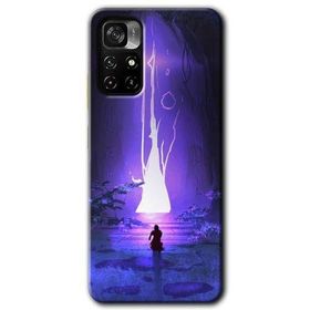 Xiaomi Redmi Note 11T Wanderer Silhouette Baskılı Uyumlu Silikon Kılıf