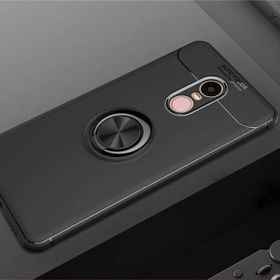 Xiaomi Redmi Note 4x Ravel Yüzüklü Standlı Silikon Kapak Cep Telefonu Kılıfı