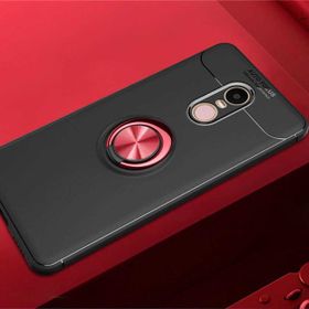 Xiaomi Redmi Note 4x Ravel Yüzüklü Standlı Silikon Kapak Cep Telefonu Kılıfı