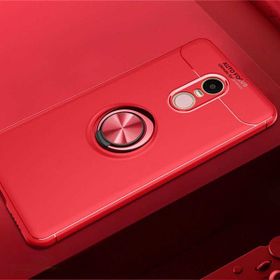 Xiaomi Redmi Note 4x Ravel Yüzüklü Standlı Silikon Kapak Cep Telefonu Kılıfı