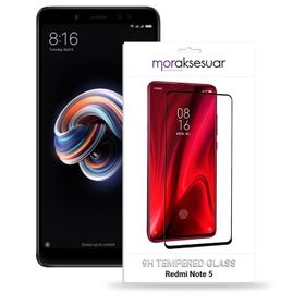 Xiaomi Redmi Note 5 Ekran Koruyucu Uyumlu Kırılmaz Cam