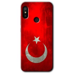 Xiaomi Redmi Note 6 Pro Albayrak Baskılı Uyumlu Silikon Kılıf