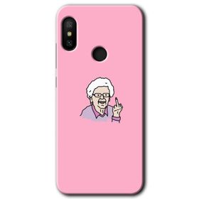 Xiaomi Redmi Note 6 Pro Bad Grandmother Baskılı Uyumlu Silikon Kılıf