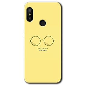 Xiaomi Redmi Note 6 Pro Be Honest Baskılı Uyumlu Silikon Kılıf