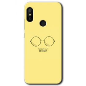 Xiaomi Redmi Note 6 Pro Be Honest Baskılı Uyumlu Silikon Kılıf