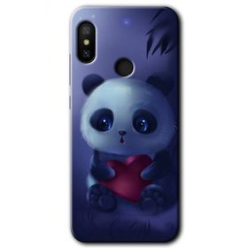 Xiaomi Redmi Note 6 Pro Bebek Panda Baskılı Uyumlu Silikon Kılıf