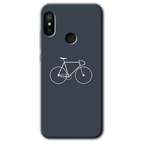 Xiaomi Redmi Note 6 Pro Bike Baskılı Uyumlu Silikon Kılıf