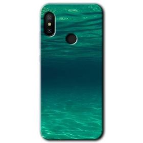 Xiaomi Redmi Note 6 Pro Derin Deniz Baskılı Uyumlu Silikon Kılıf