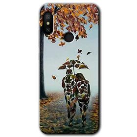 Xiaomi Redmi Note 6 Pro Doğadan Aşk Baskılı Uyumlu Silikon Kılıf