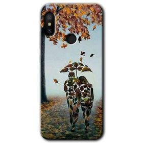 Xiaomi Redmi Note 6 Pro Doğadan Aşk Baskılı Uyumlu Silikon Kılıf