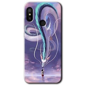 Xiaomi Redmi Note 6 Pro Dragon Snake Baskılı Uyumlu Silikon Kılıf