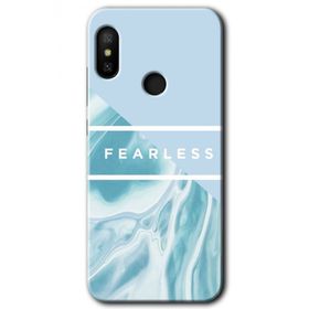 Xiaomi Redmi Note 6 Pro Fearless Baskılı Uyumlu Silikon Kılıf