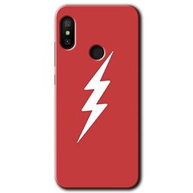 Xiaomi Redmi Note 6 Pro Flash Logo Baskılı Uyumlu Silikon Kılıf