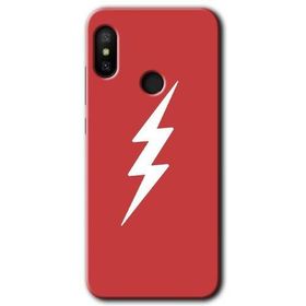 Xiaomi Redmi Note 6 Pro Flash Logo Baskılı Uyumlu Silikon Kılıf