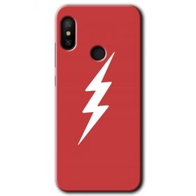Xiaomi Redmi Note 6 Pro Flash Logo Baskılı Uyumlu Silikon Kılıf