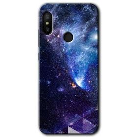 Xiaomi Redmi Note 6 Pro Galaksi Baskılı Uyumlu Silikon Kılıf