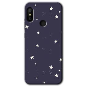 Xiaomi Redmi Note 6 Pro Gökyüzü Yıldız Baskılı Uyumlu Silikon Kılıf