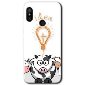 Xiaomi Redmi Note 6 Pro İdea Lamp Baskılı Uyumlu Silikon Kılıf