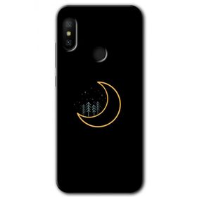 Xiaomi Redmi Note 6 Pro İyi Geceler Baskılı Uyumlu Silikon Kılıf