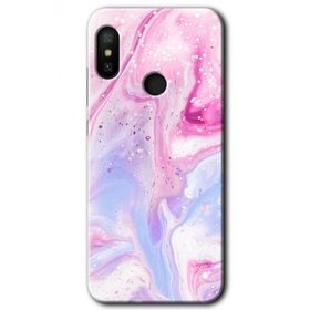 Xiaomi Redmi Note 6 Pro Kabarmış Leke Baskılı Uyumlu Silikon Kılıf