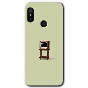 Xiaomi Redmi Note 6 Pro Kara Kedi Baskılı Uyumlu Silikon Kılıf