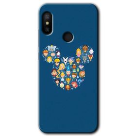 Xiaomi Redmi Note 6 Pro Kara Kedi Baskılı Uyumlu Silikon Kılıf