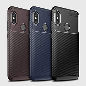 Xiaomi Redmi Note 6 Pro Karbon Silikon Kılıf