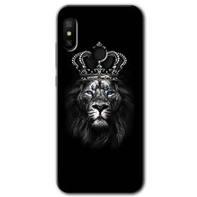 Xiaomi Redmi Note 6 Pro King Lion Baskılı Uyumlu Silikon Kılıf