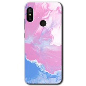 Xiaomi Redmi Note 6 Pro Liquid Lekeler Art Baskılı Uyumlu Silikon Kılıf