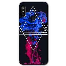 Xiaomi Redmi Note 6 Pro Mekanik Duman 1 Baskılı Uyumlu Silikon Kılıf