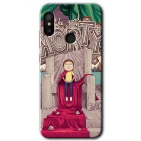 Xiaomi Redmi Note 6 Pro Morty Baskılı Uyumlu Silikon Kılıf