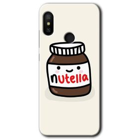 Xiaomi Redmi Note 6 Pro Nutella Aşkım Baskılı Uyumlu Silikon Kılıf