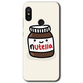 Xiaomi Redmi Note 6 Pro Nutella Aşkım Baskılı Uyumlu Silikon Kılıf