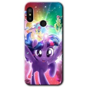 Xiaomi Redmi Note 6 Pro Pony Baskılı Uyumlu Silikon Kılıf