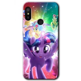 Xiaomi Redmi Note 6 Pro Pony Baskılı Uyumlu Silikon Kılıf