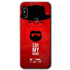Xiaomi Redmi Note 6 Pro Say My Name Baskılı Uyumlu Silikon Kılıf