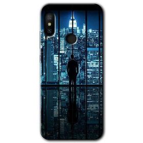Xiaomi Redmi Note 6 Pro Şehir Manzarası Baskılı Uyumlu Silikon Kılıf