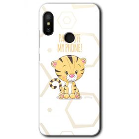 Xiaomi Redmi Note 6 Pro Sevimli Kedi 1 Baskılı Uyumlu Silikon Kılıf