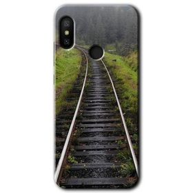 Xiaomi Redmi Note 6 Pro Tren Yolu Baskılı Uyumlu Silikon Kılıf