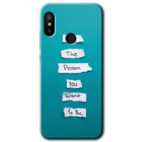 Xiaomi Redmi Note 6 Pro Want You Baskılı Uyumlu Silikon Kılıf