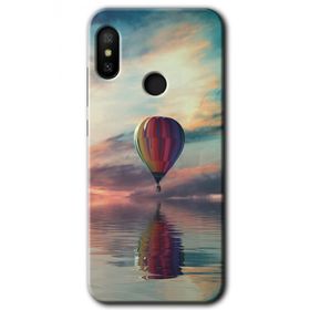 Xiaomi Redmi Note 6 Pro Zeplin Baskılı Uyumlu Silikon Kılıf