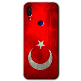 Xiaomi Redmi Note 7 Albayrak Baskılı Uyumlu Silikon Kılıf
